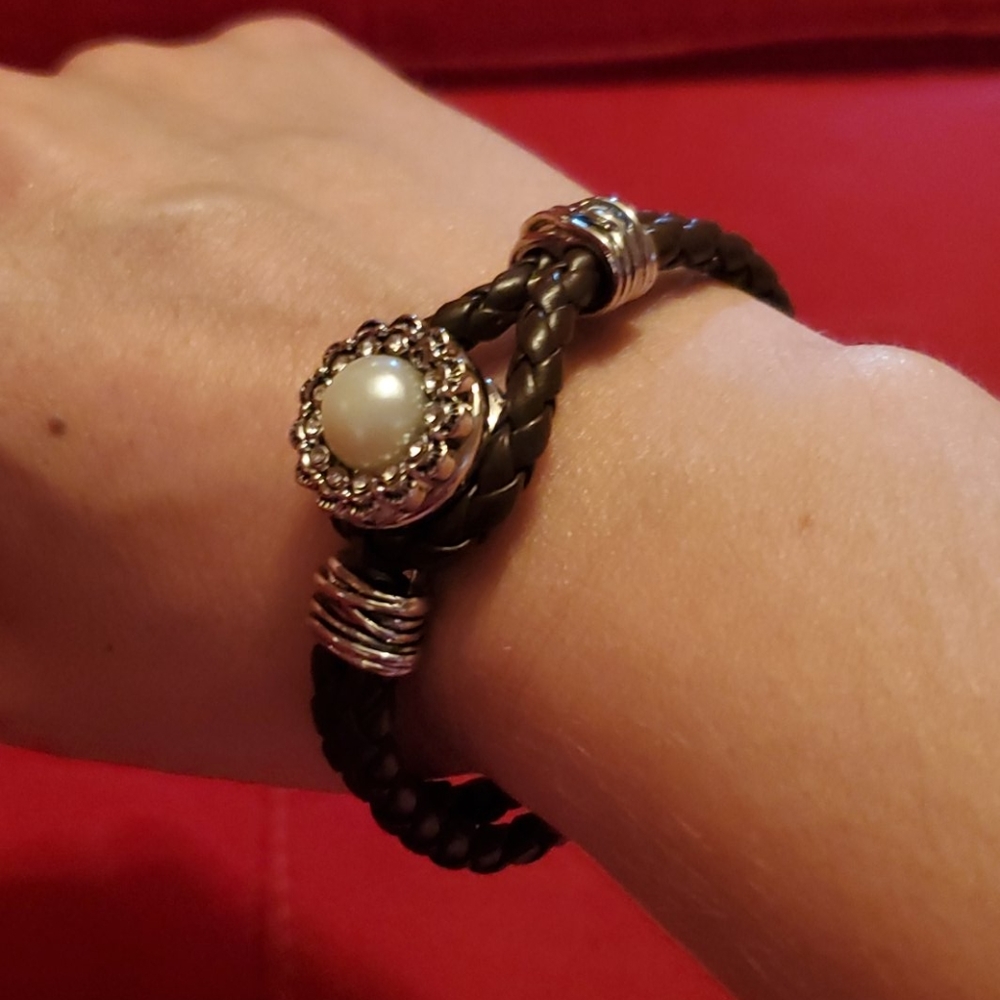 Magnolia and Vine bracelet